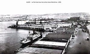 Alger - Port des Courriers et Gares Maritimes - 1951